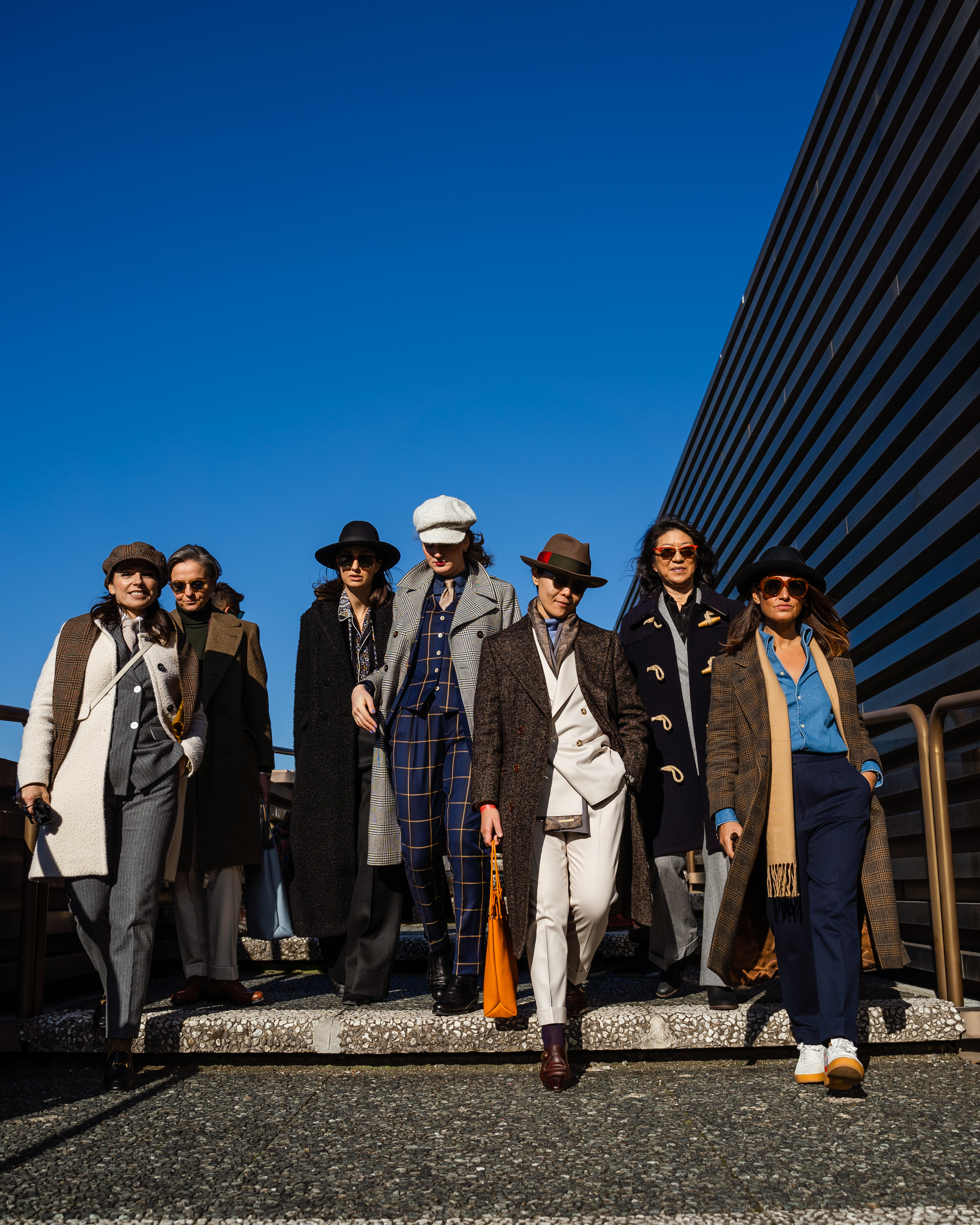 Les femmes du Pitti Uomo